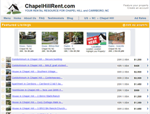 Tablet Screenshot of new.chapelhillrent.com